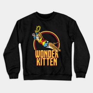 Wonder Kitten Crewneck Sweatshirt